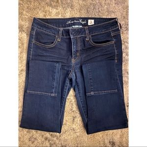 American Eagle Super Stretch Dark Wash Jegging